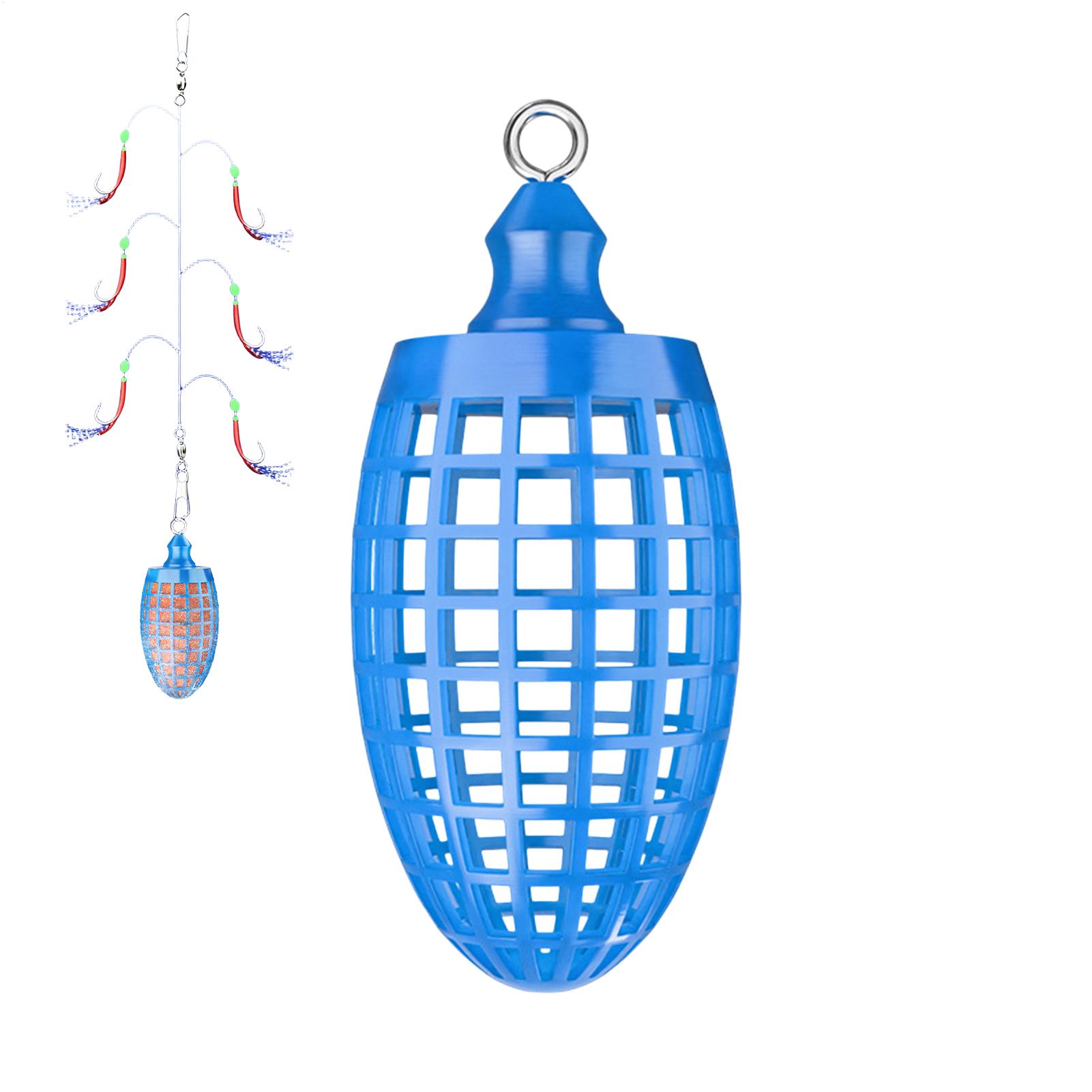 Aquarium Fertilizer - Fishing Bait Cage Swivel Locking, Lightweight