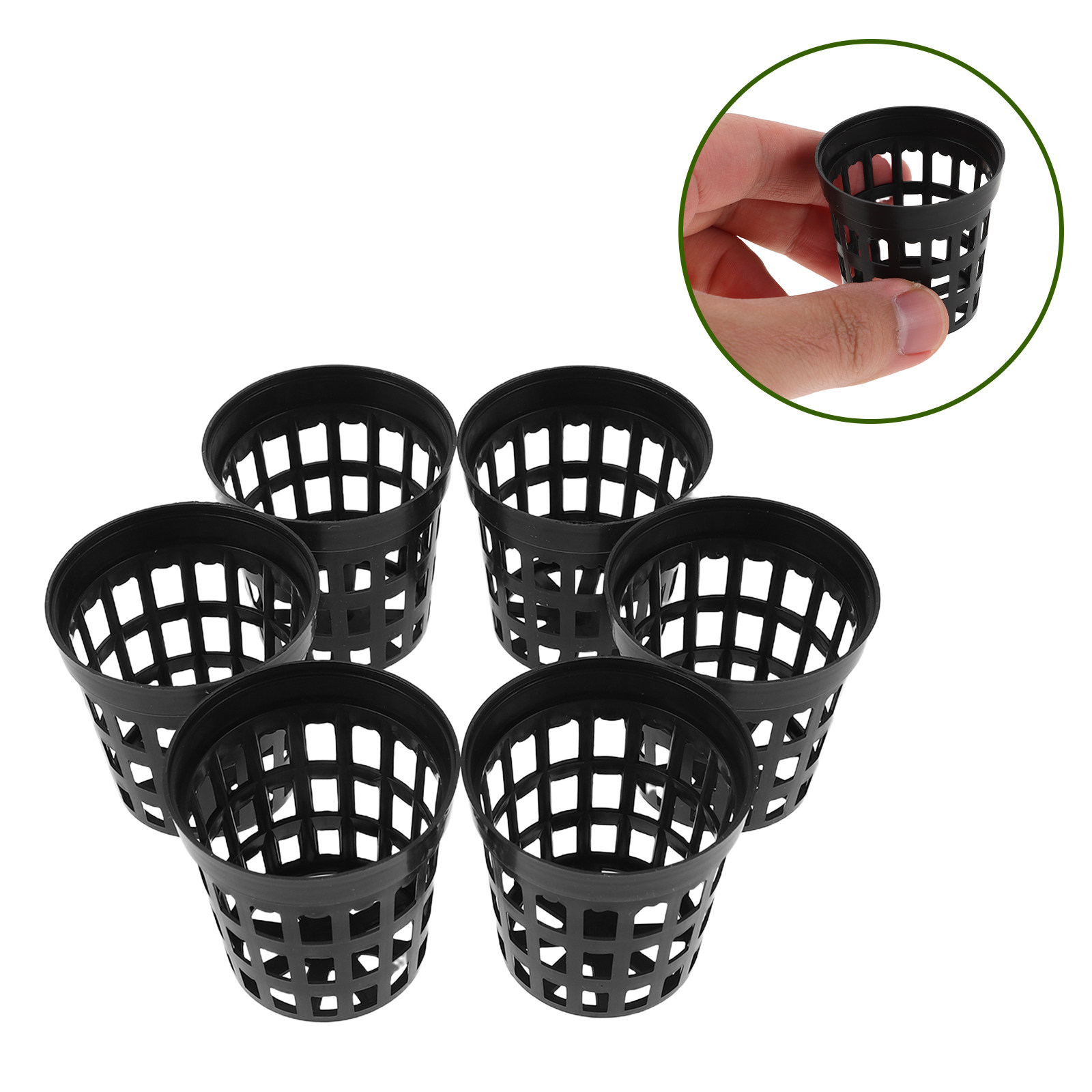 Aquarium Plant Holder - 40Pcs Aquarium Plant Holder Plastic Mesh