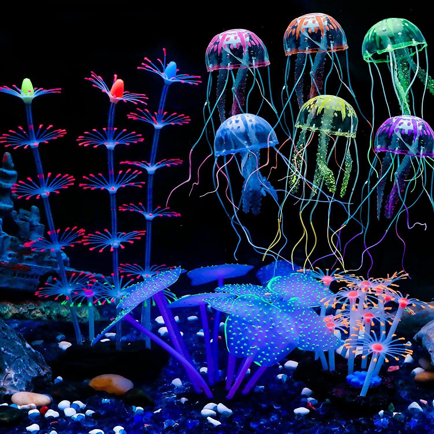 Silicone Glowing Landscape Art - огляд і ціна Aquarium Plants Live