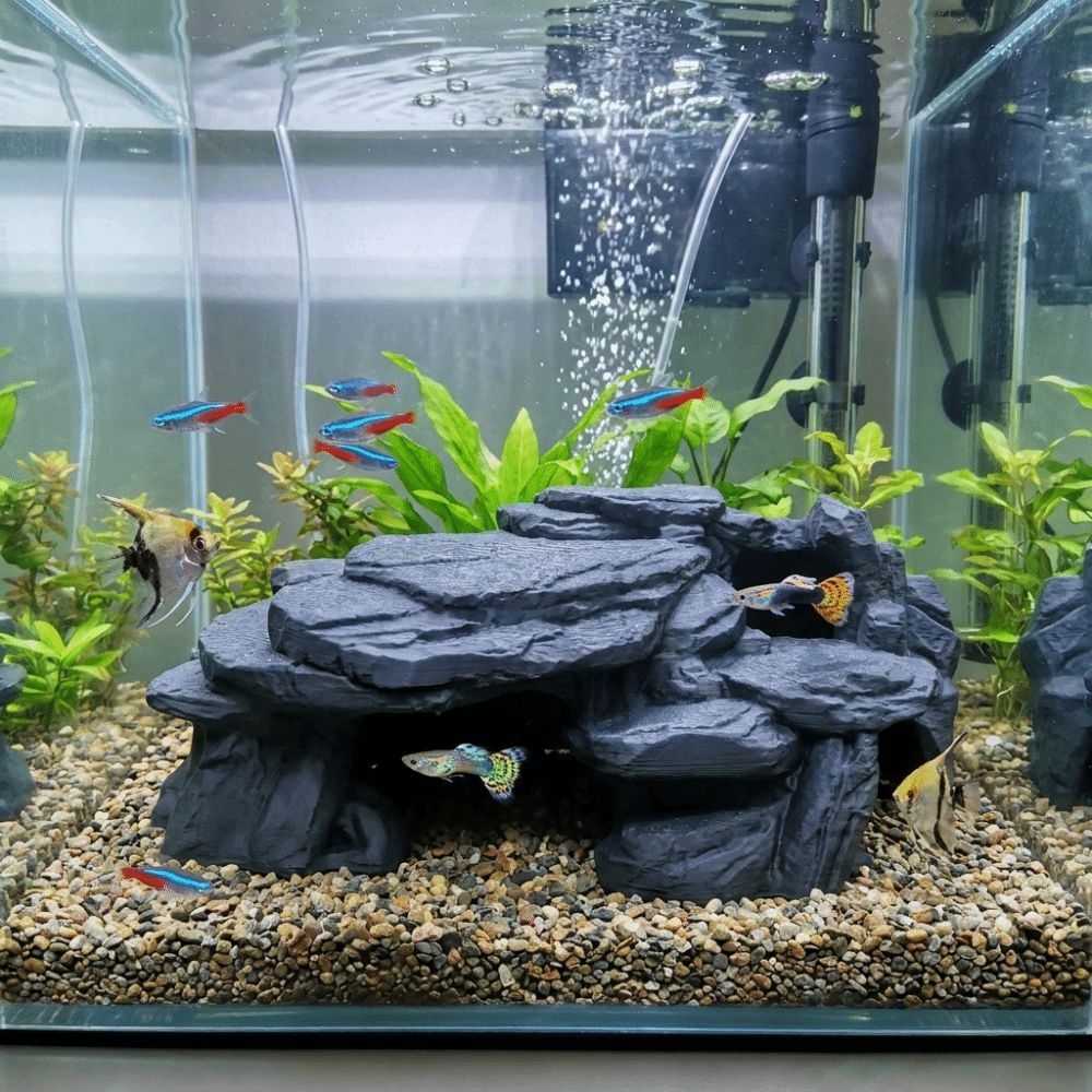 3D Printing Fish Tank Rockery  - огляд і ціна Aquarium Driftwood