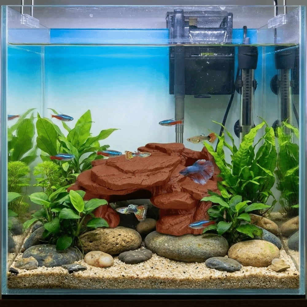 3D Printing Fish Tank Rockery  - огляд і ціна Aquarium Driftwood