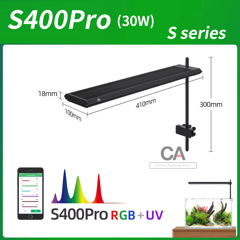 WEEK AQUA S Series RGB+UV Full - огляд і ціна Aquarium Moss
