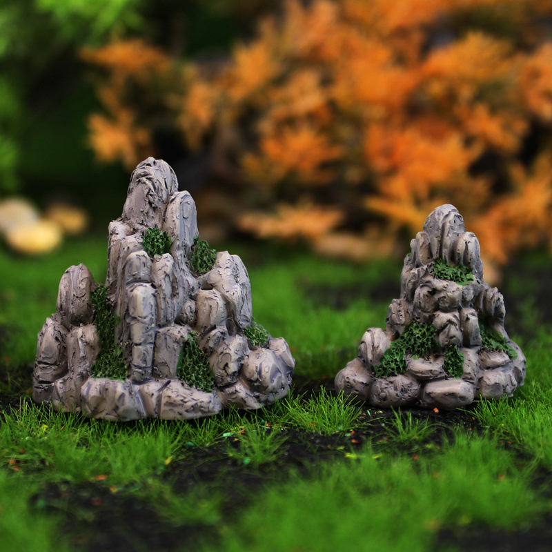 Mini Mountain Miniature Fake S - огляд і ціна Aquarium Moss