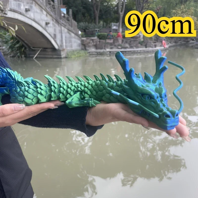 90cm 3D Printed Chinese Loong  - огляд і ціна Planted Tank