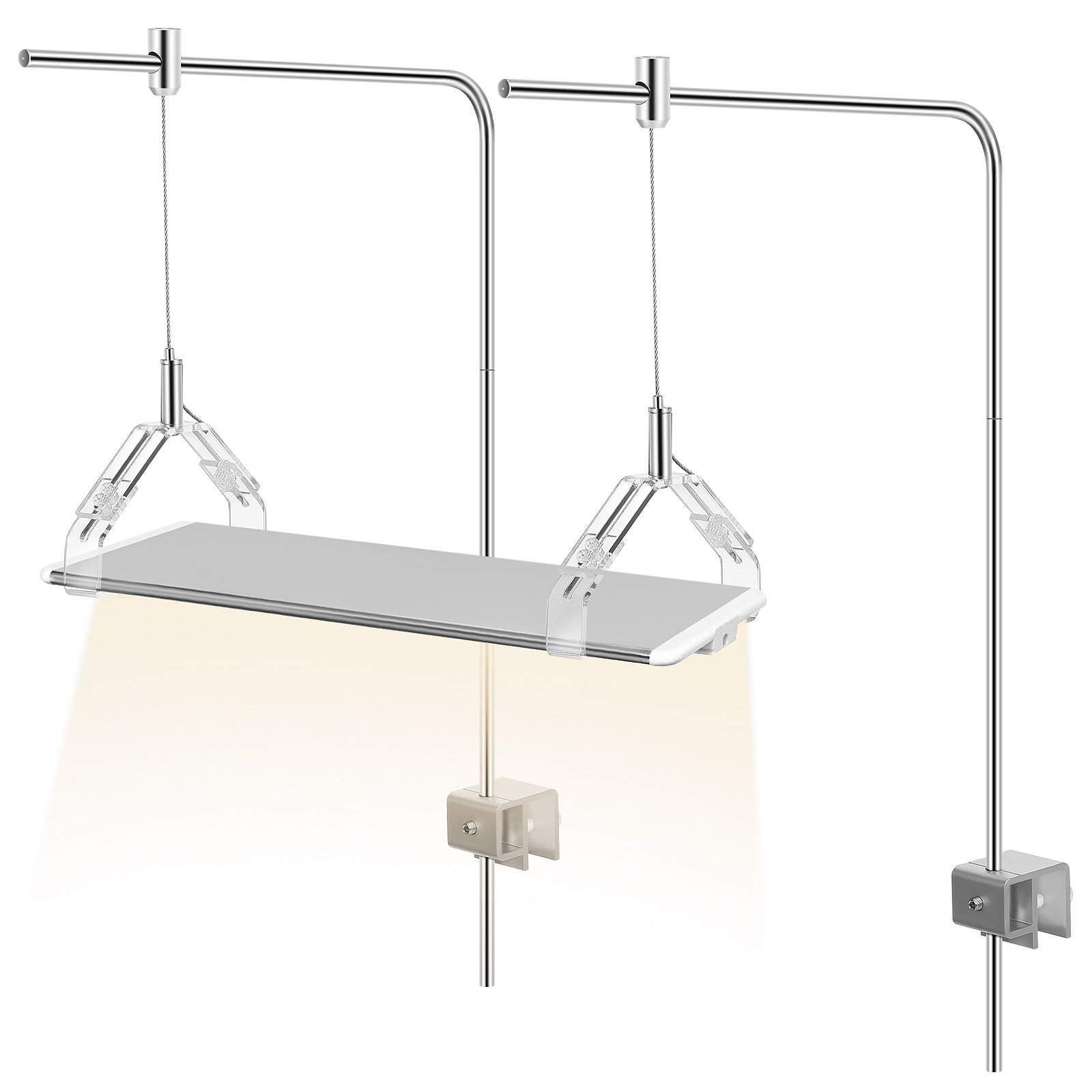 2Pcs Aquarium Lamp Holder Supp - огляд і ціна Aquarium Plant Holder