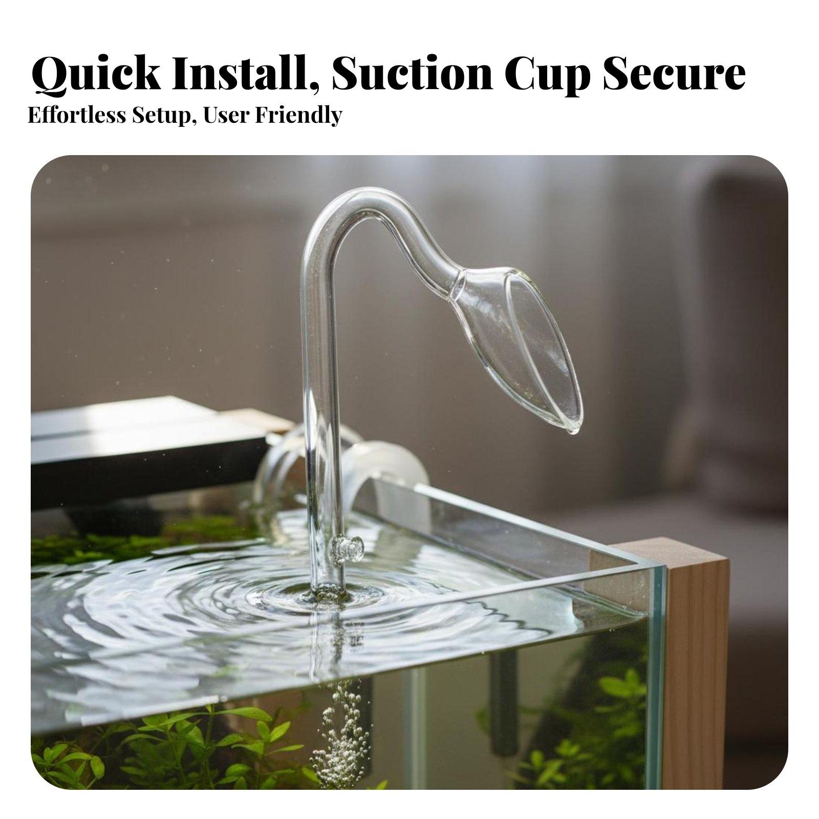 Glass Lily Pipe Aquarium Surfa - огляд і ціна Aquarium Planted Tank Filter