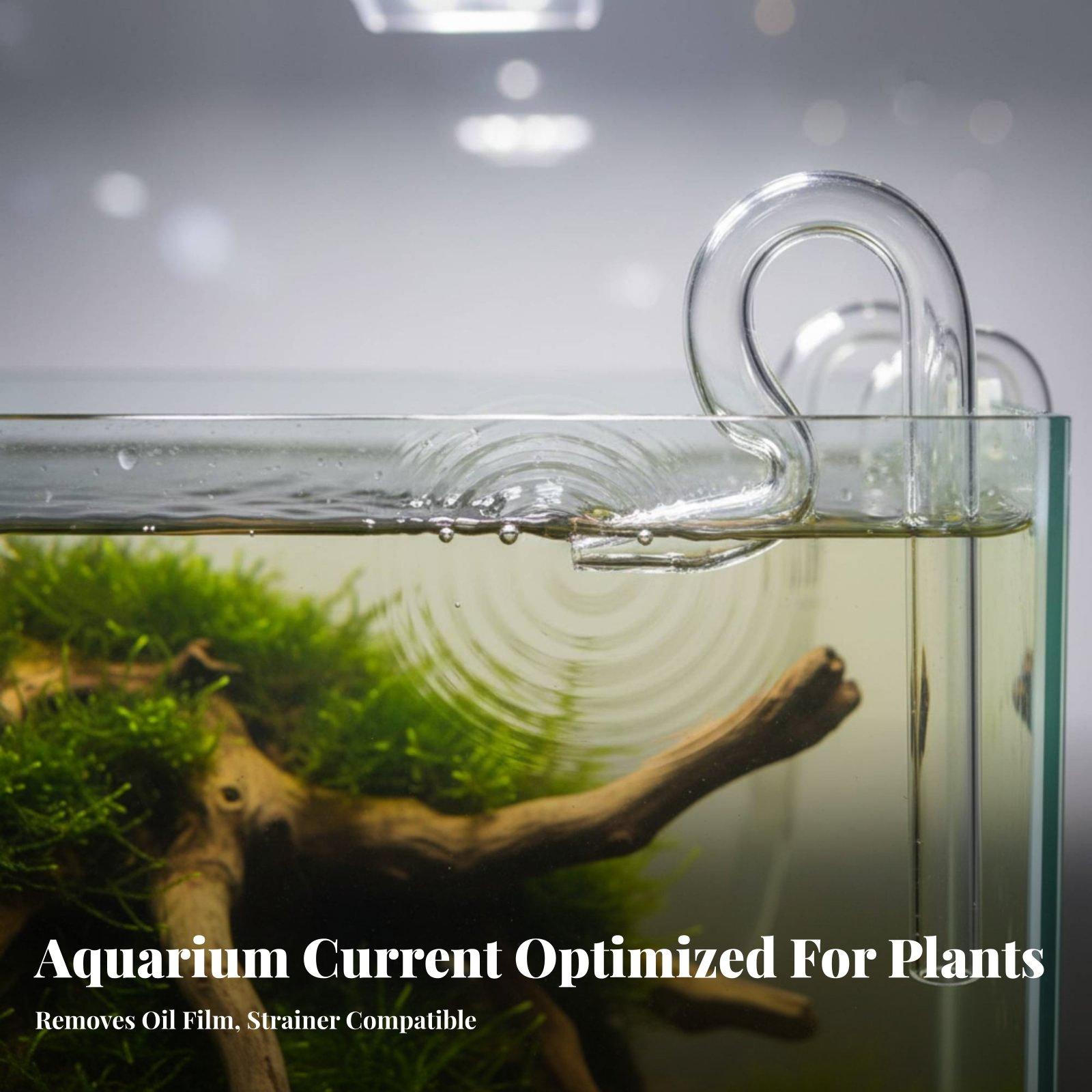 Glass Lily Pipe Aquarium Surfa - огляд і ціна Aquarium Planted Tank Filter