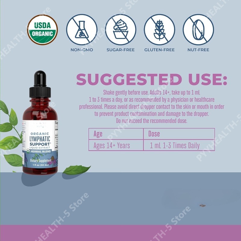 Lymphatic Support Drops Organi - огляд і ціна Planted Tank