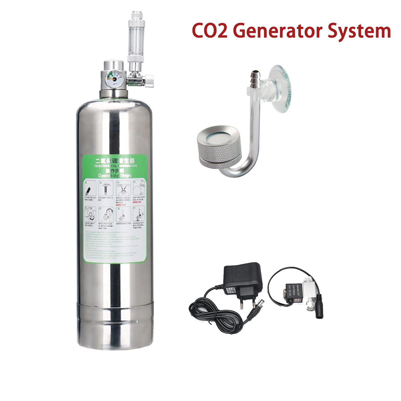Aquarium CO2 Generator system  - огляд і ціна Aquarium Liquid Carbon