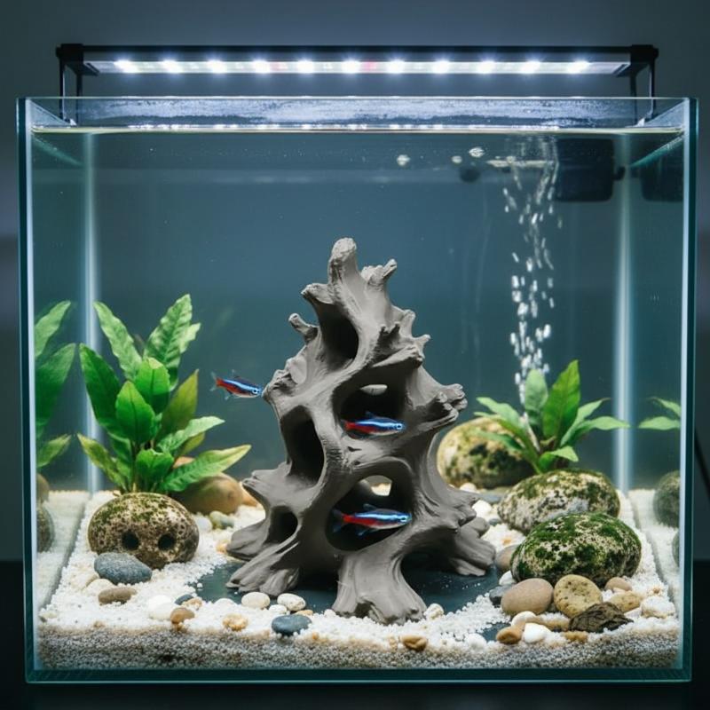 Hidden Multi-Hole Driftwood Fi - огляд і ціна Aquarium Driftwood