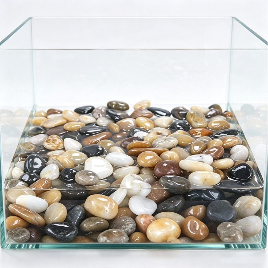 300-700g Smooth River Pebbles, - огляд і ціна Plant Aquarium Pot
