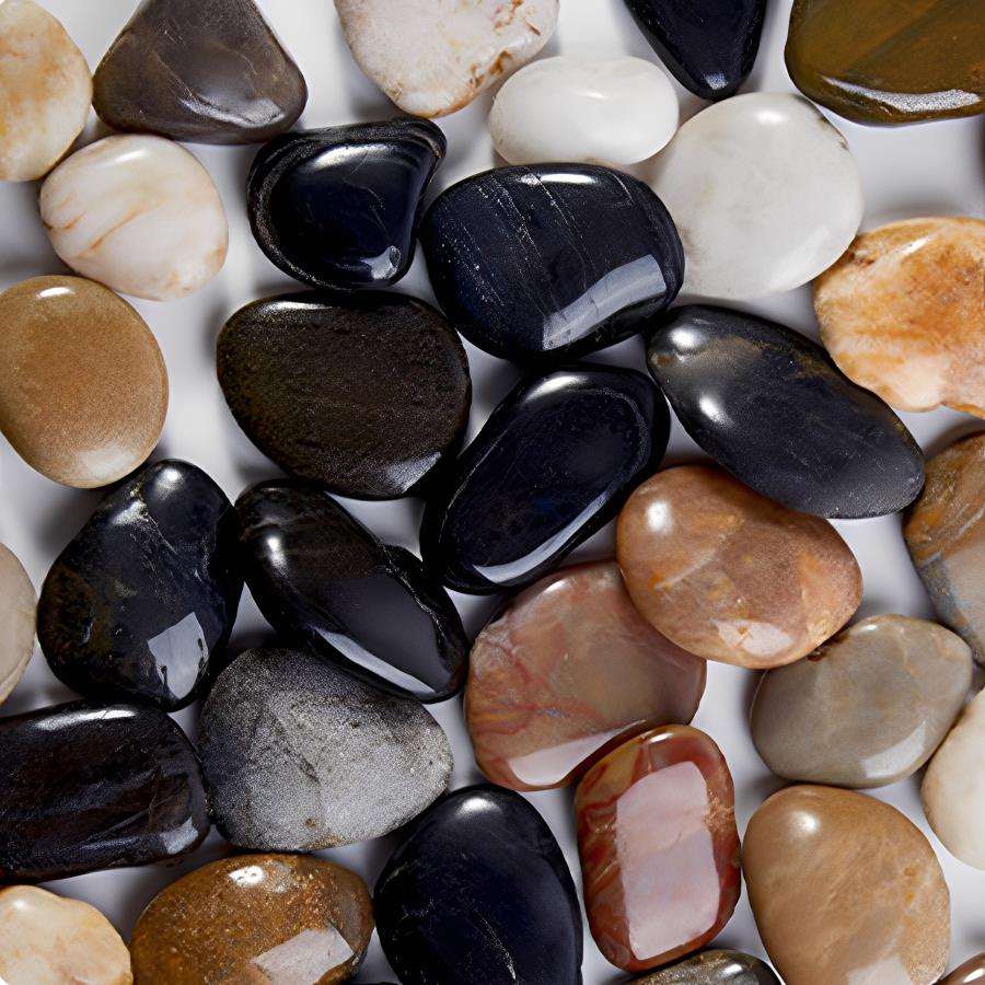 300-700g Smooth River Pebbles, - огляд і ціна Plant Aquarium Pot