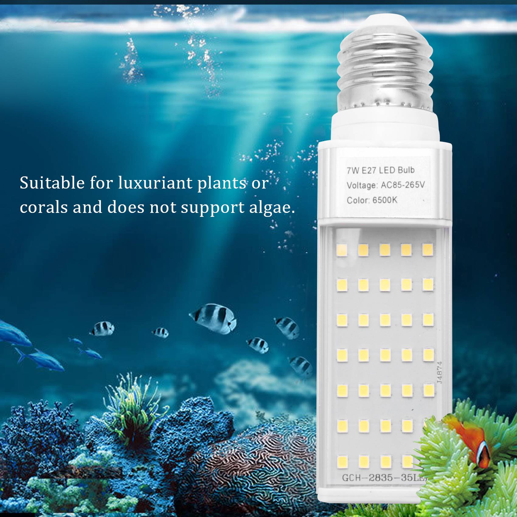 A56P-Fishpod White Plant Aquar - огляд і ціна Aquarium Plant Light