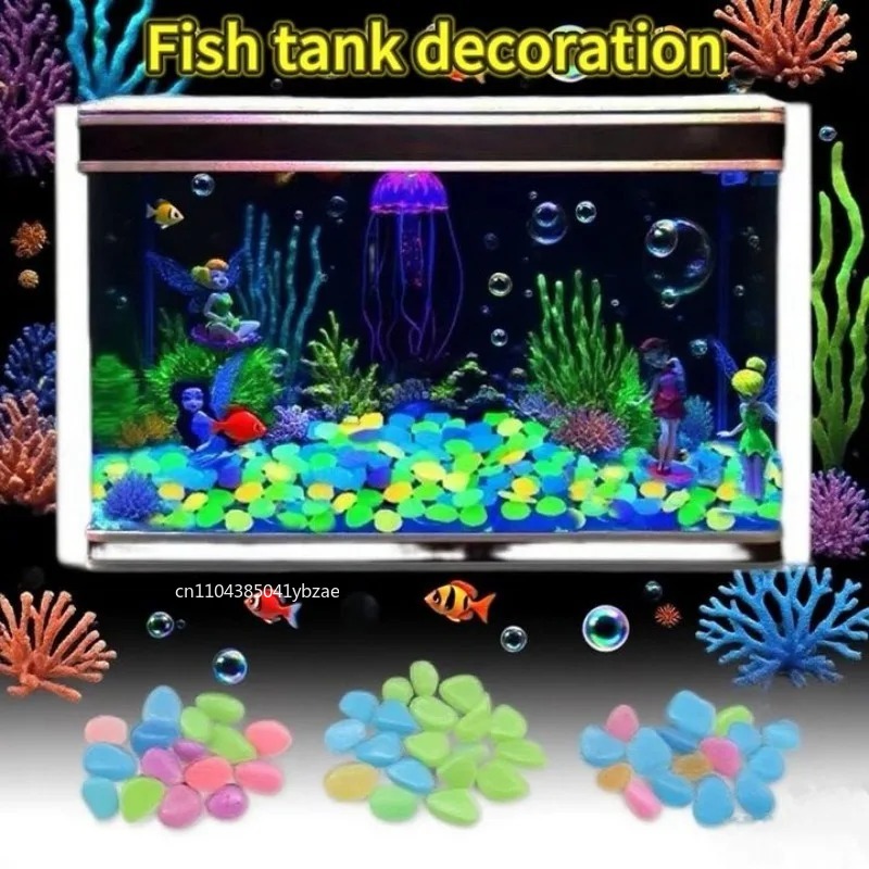 100-800pcs Glow in The Dark Pe - огляд і ціна Plant Aquarium Pot