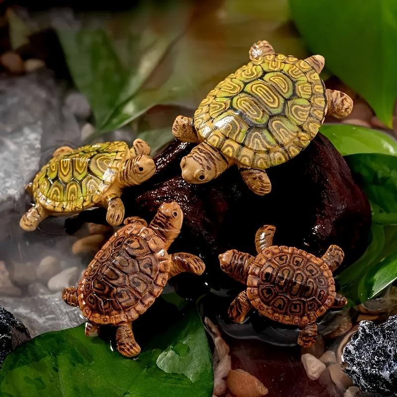 6 Mini Turtle Statues for Aqua - огляд і ціна Aquarium Moss