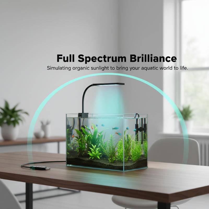 USB Aquarium Clip Light Flexib - огляд і ціна Planted Tank