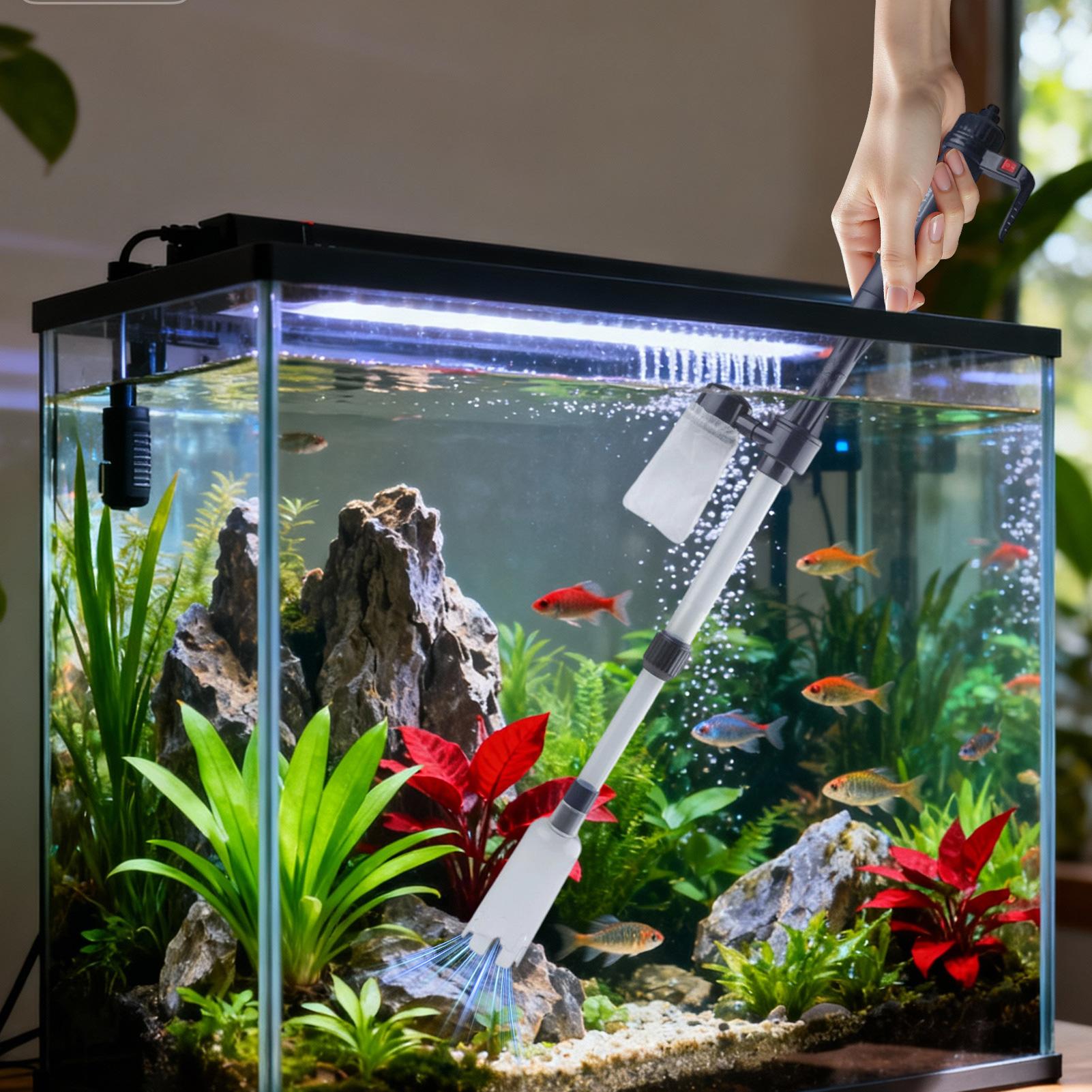 Aquarium Vacuum Gravel Cleaner - огляд і ціна Planted Aquarium Cleaning