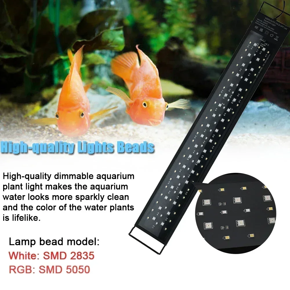 IP68 Waterproof Aquarium LED L - огляд і ціна Aquarium Plant Light