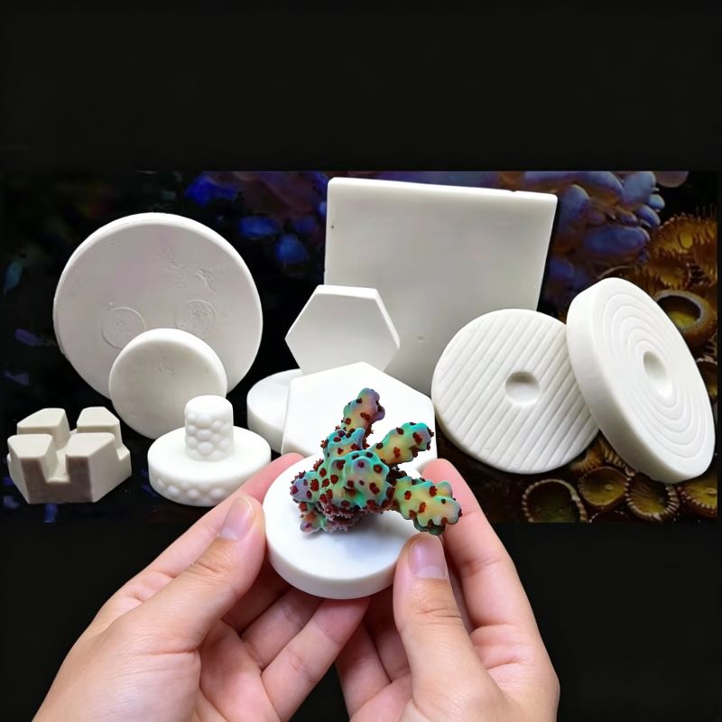 SPS Ceramic Coral Frag Plugs B - огляд і ціна Aquarium Plants Live