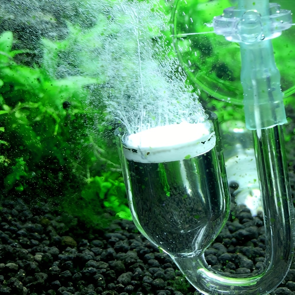 Aquarium Glass CO2 Atomizer Di - огляд і ціна Aquarium Liquid Carbon