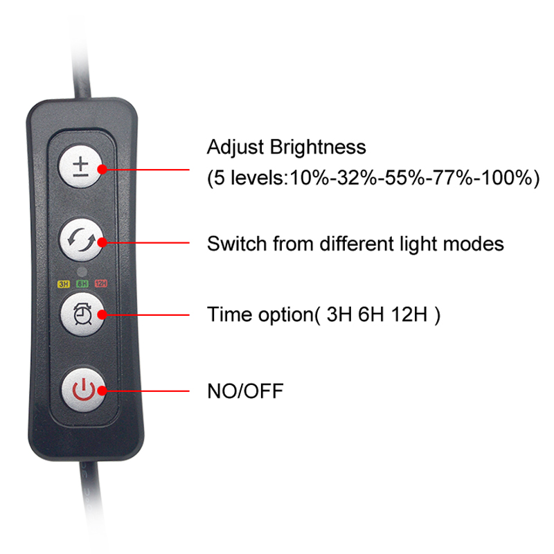 Aquarium LED Light for 16-64CM - огляд і ціна Aquarium Plant Light