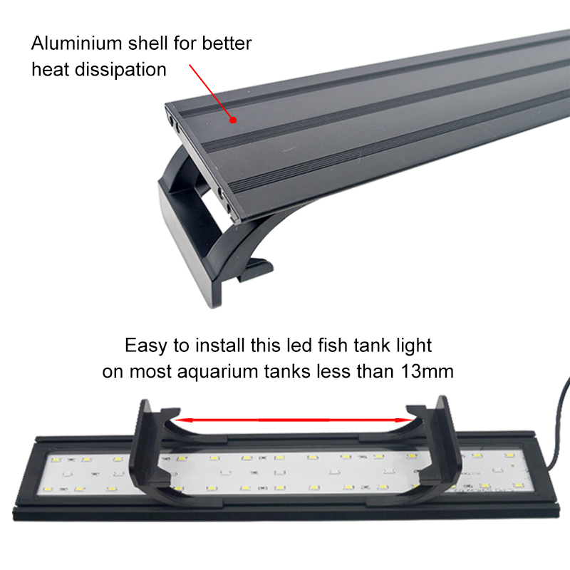 Aquarium LED Light for 16-64CM - огляд і ціна Aquarium Plant Light