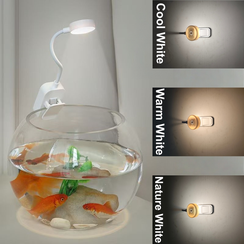 LED Aquarium Light Clip On Fis - огляд і ціна Aquarium Plant Light