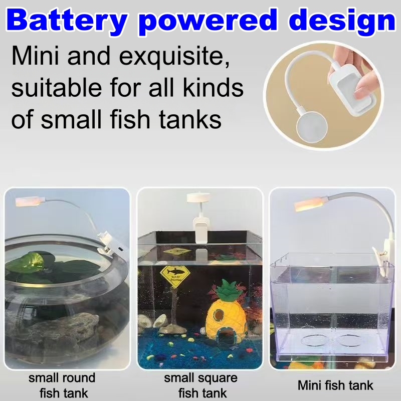 LED Aquarium Light Clip On Fis - огляд і ціна Aquarium Plant Light