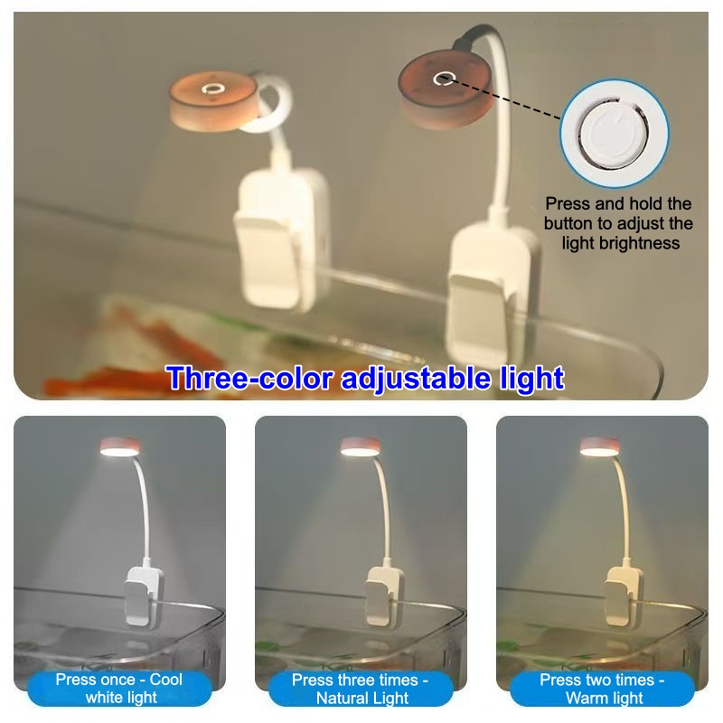 LED Aquarium Light Clip On Fis - огляд і ціна Aquarium Plant Light