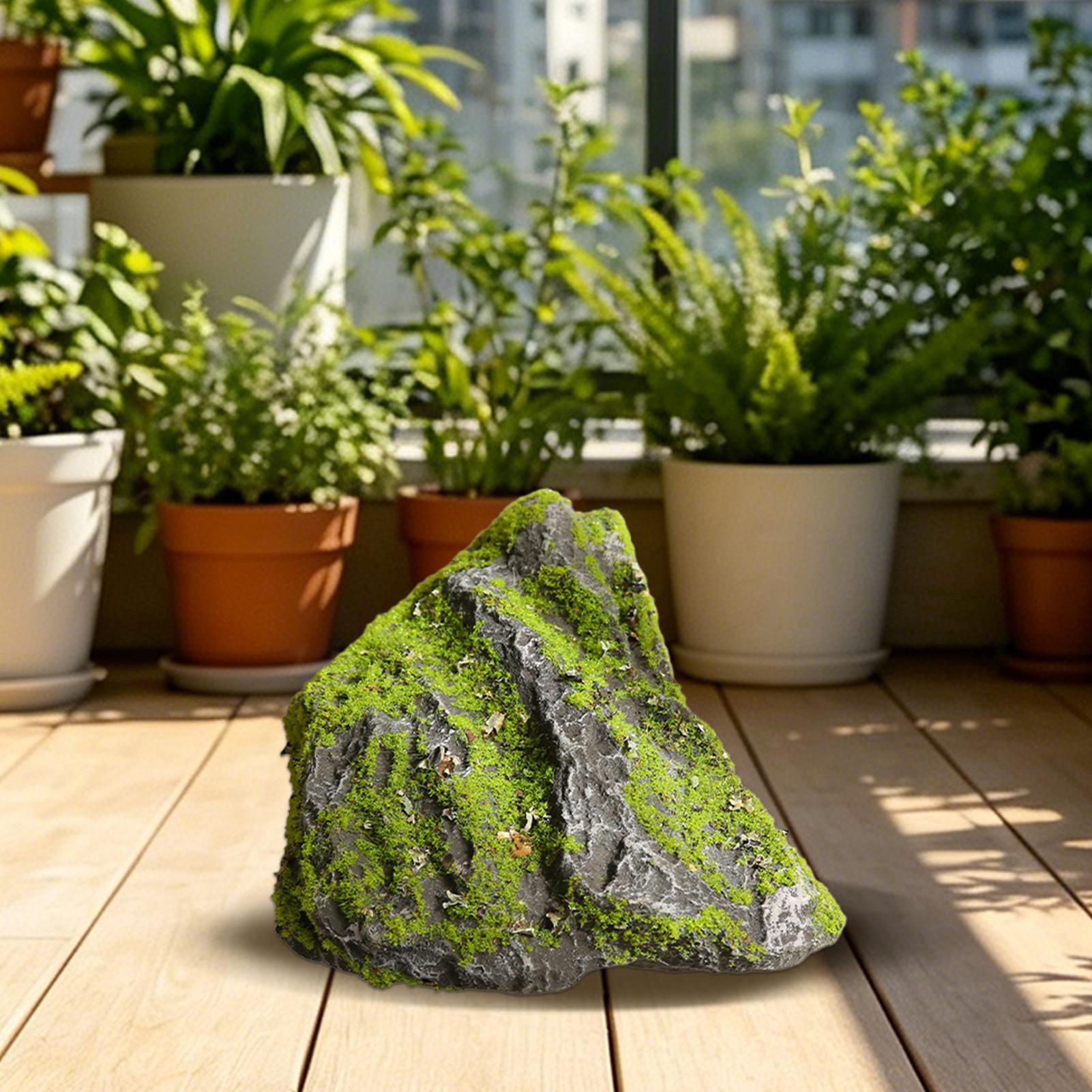 Faux Rock Realistic Moss Stone - огляд і ціна Aquarium Moss
