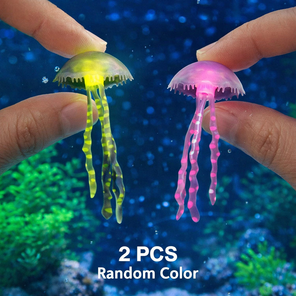 Luminous Simulation Jellyfish  - огляд і ціна Aquarium Plants Live
