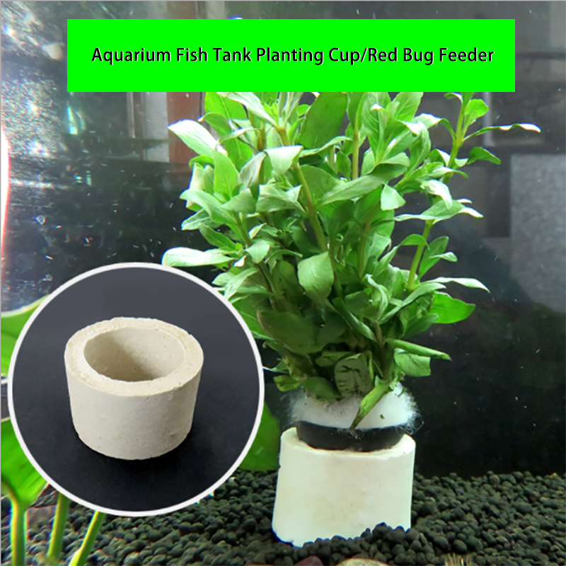Aquarium Decoration Ceramic Ri - огляд і ціна Plant Aquarium Pot
