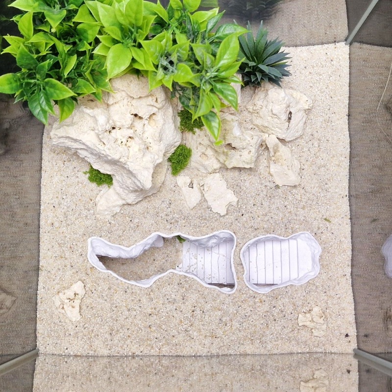 3D Printed Fish Tank Cave, Art - огляд і ціна Aquarium Plants Live