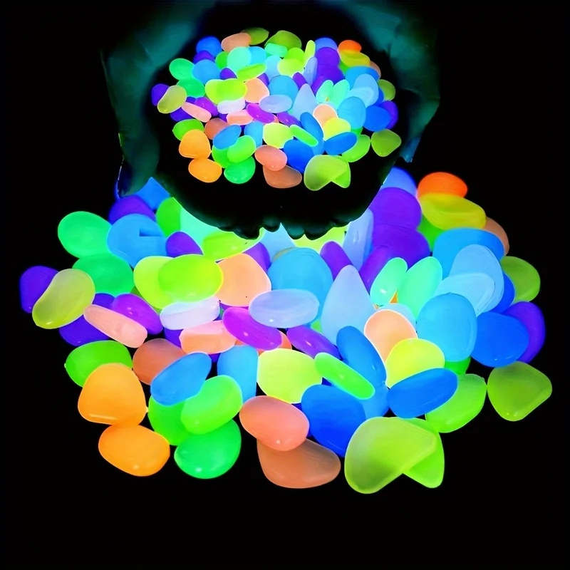 50-200pcs Glow in The Dark Peb - огляд і ціна Plant Aquarium Pot