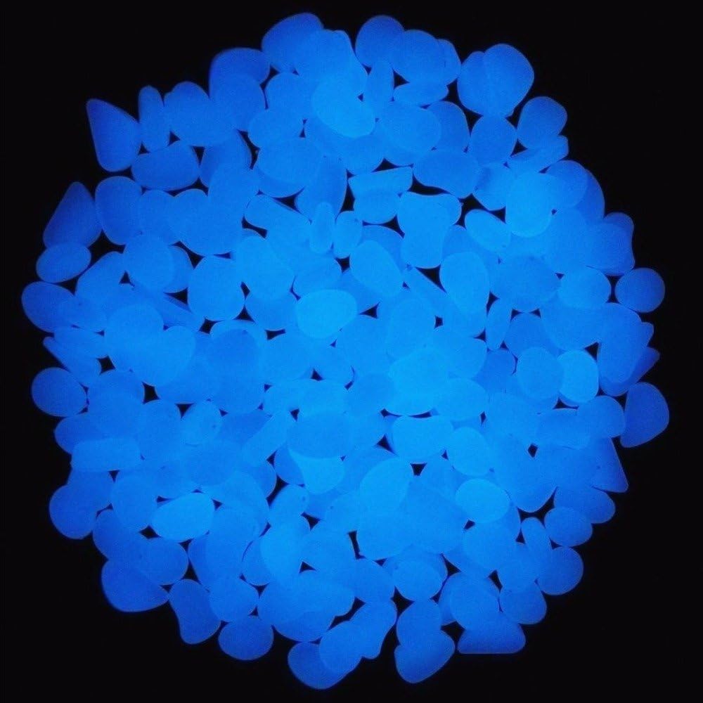 Fish Tank Rocks Glow Blue Pebb - огляд і ціна Aquarium Moss