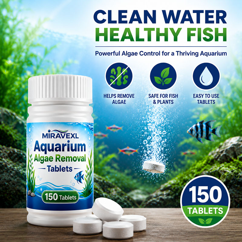 MIRAVEXL 150 Aquarium Algae Re - огляд і ціна Aquarium Fertilizer