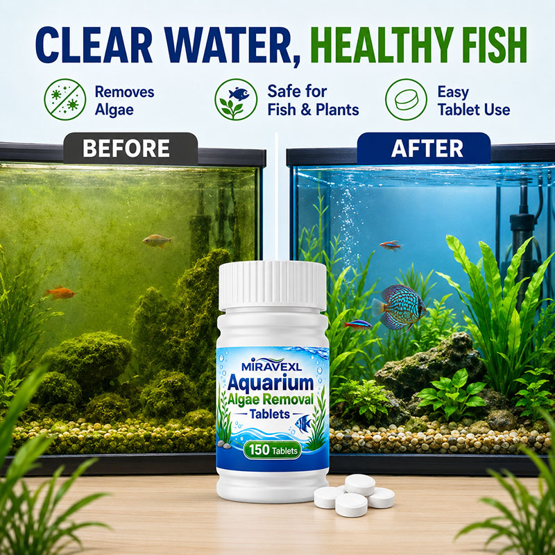 MIRAVEXL 150 Aquarium Algae Re - огляд і ціна Aquarium Fertilizer