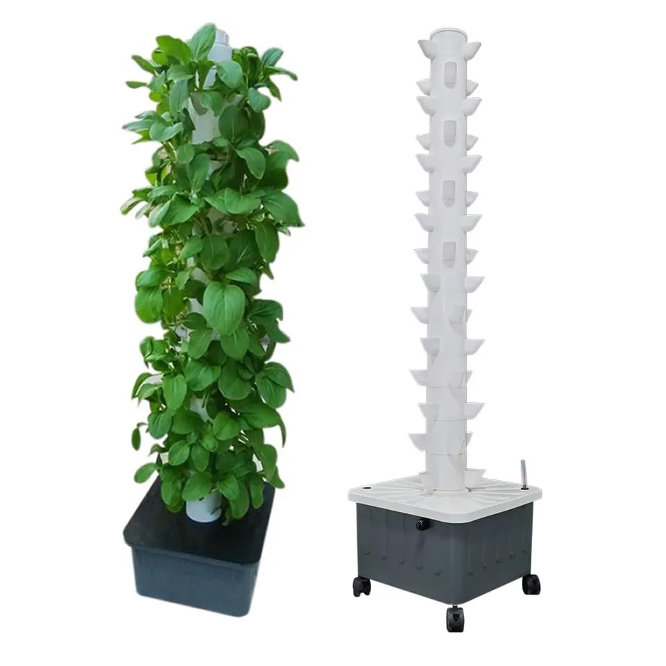 Vertical Hydroponic Grow Tower - огляд і ціна Planted Tank