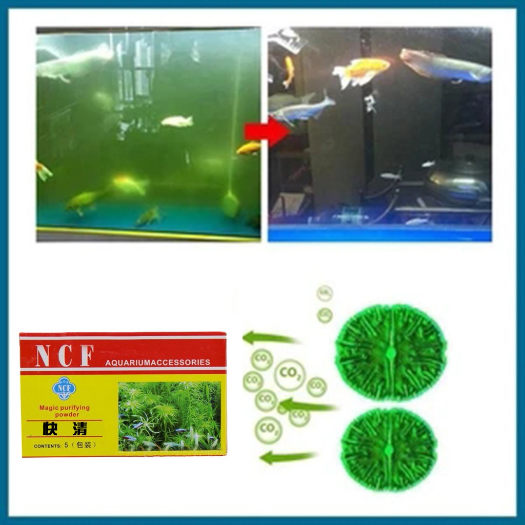 Aquarium Water Purifying Powde - огляд і ціна Aquarium Moss