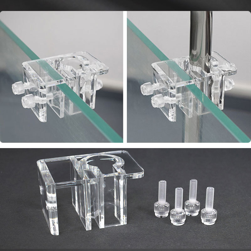 Fish Tank Acrylic Water Pipe C - огляд і ціна Aquarium Plant Holder