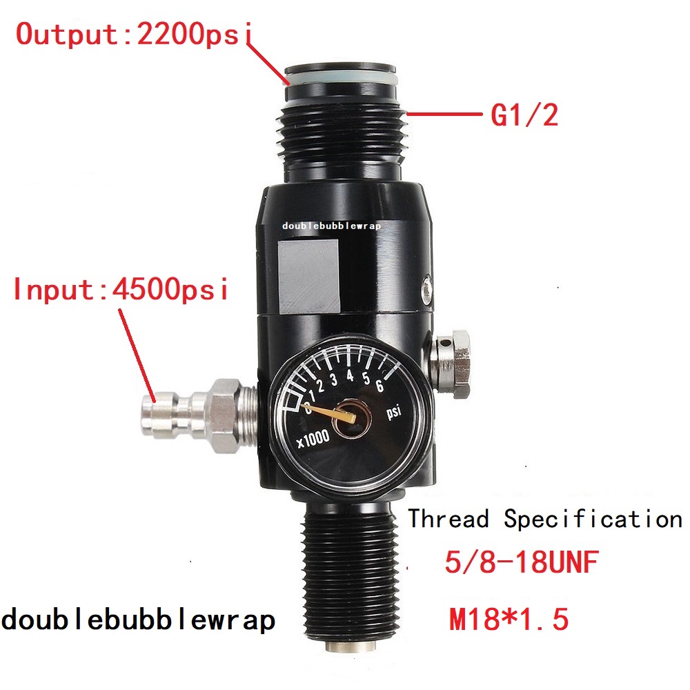Regulator Valve 5/8-18UNF or M - огляд і ціна Aquarium Liquid Carbon