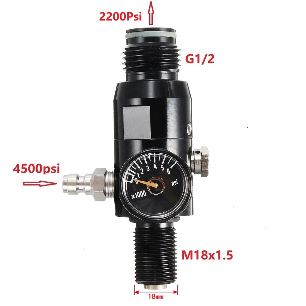 Regulator Valve 5/8-18UNF or M - огляд і ціна Aquarium Liquid Carbon