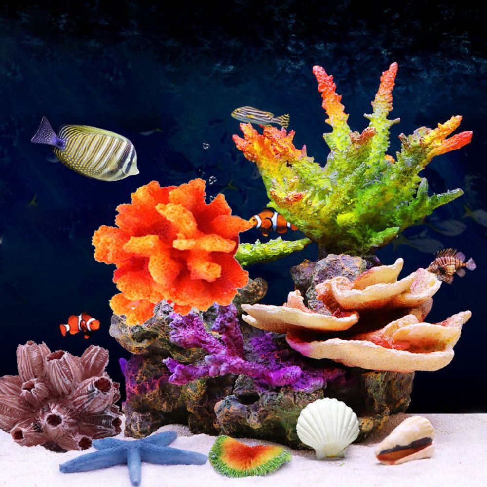 Colorful 1PC Lifelike Artifici - огляд і ціна Aquarium Plant Substrate