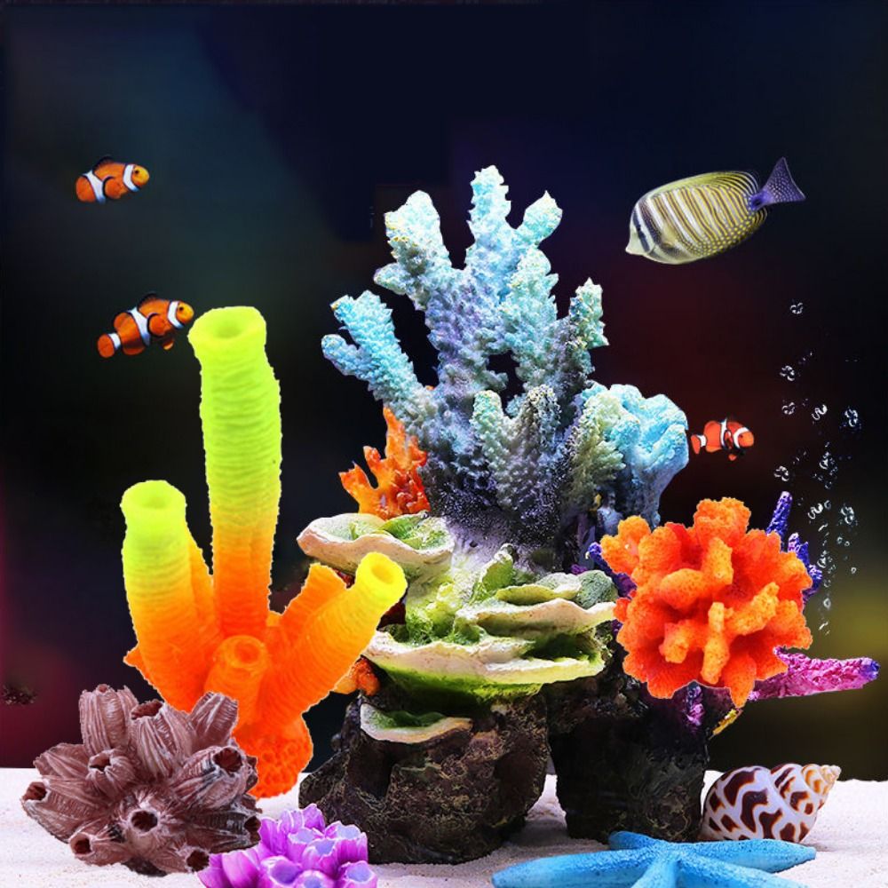 Colorful 1PC Lifelike Artifici - огляд і ціна Aquarium Plant Substrate