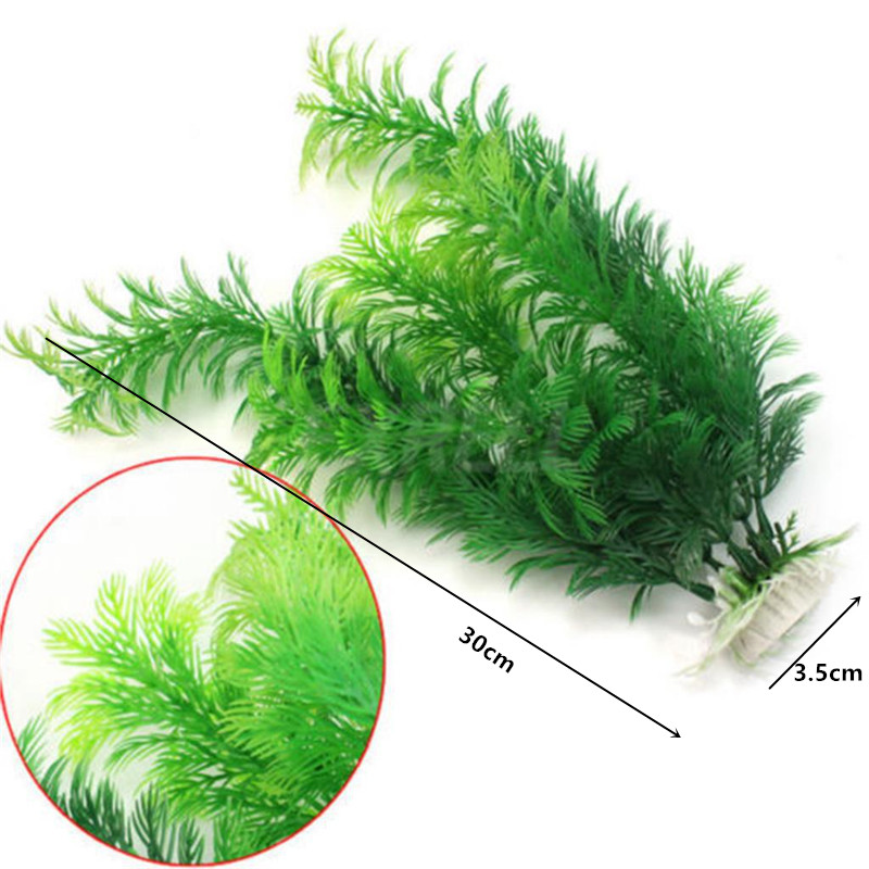 14cm - 30cm Fake Aquarium Plan - огляд і ціна Aquarium Plants Live