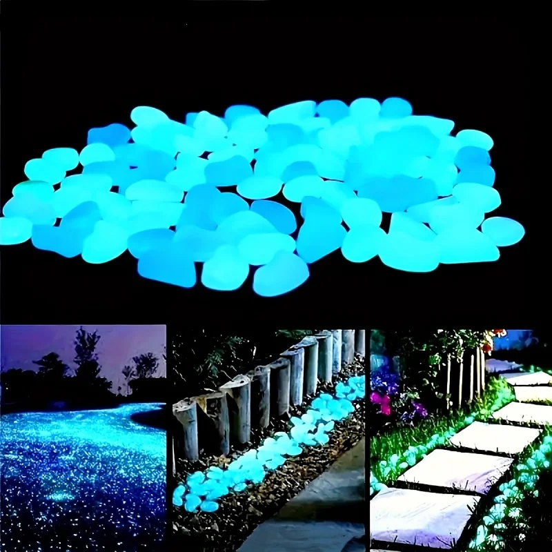 100pcs Resin Luminous Stones G - огляд і ціна Plant Aquarium Pot