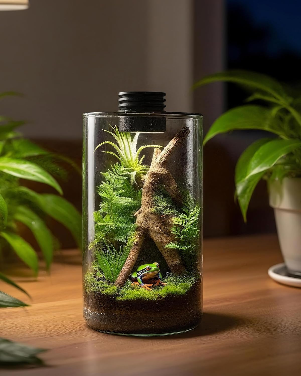 Indoor Glass Terrarium with Gr - огляд і ціна Planted Tank