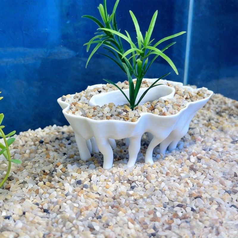 3D printed aquarium plants in  - огляд і ціна Plant Aquarium Pot